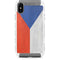 Czech Republic Flag Distressed iPhone X/XS Cargo Case